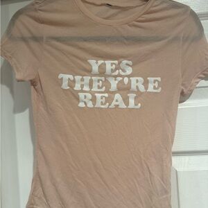 Women's Pink Graphic Tee